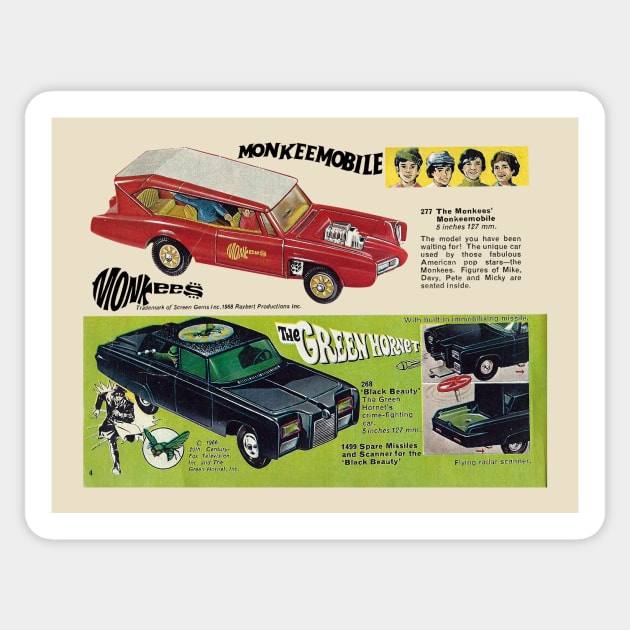 1969 Cool Die Cast Car Sticker by Blueasri